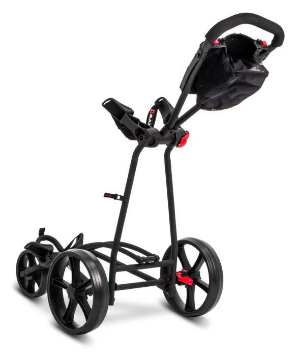Big Max Autofold X manual trolley, black