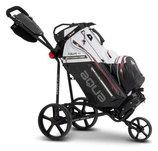 Big Max Autofold X manual trolley, black