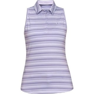 Under Armour Zinger Sleeveless women's polo, purple