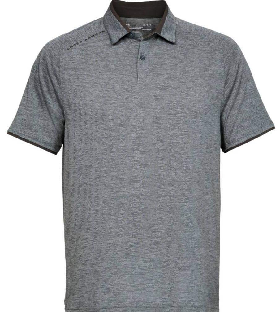 Under Armour Tour Tips men's polo, grey