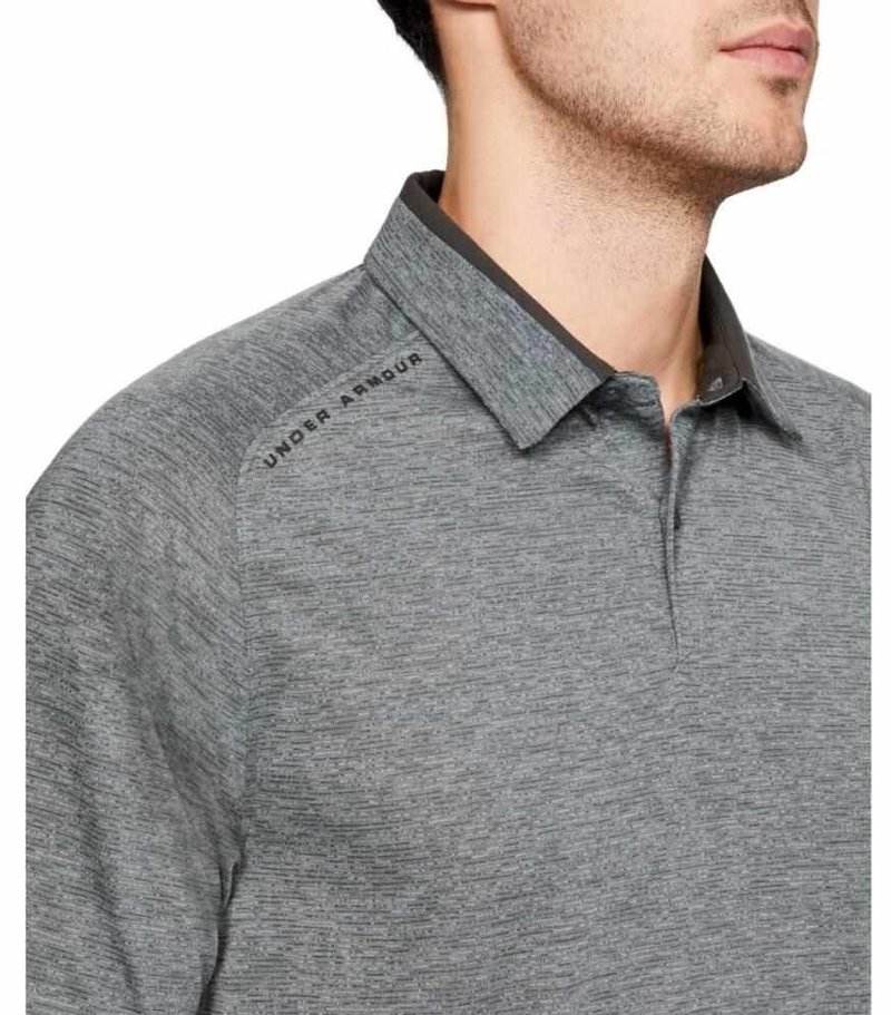 Under Armour Tour Tips men's polo, grey