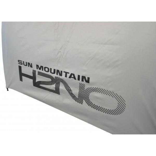 Sun Mountain H2NO UV 30SPF Dual Canopy Automatic Umbrella, powder silver