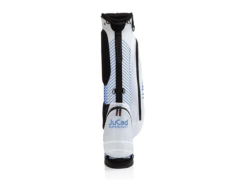 JuCad Superlight stand bag, white/blue