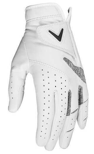 Callaway Apex Tour 19 ladies golf glove, white