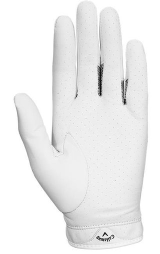 Callaway Apex Tour 19 ladies golf glove, white