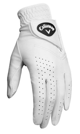 Callaway Dawn Patrol 19 ladies golf glove, white