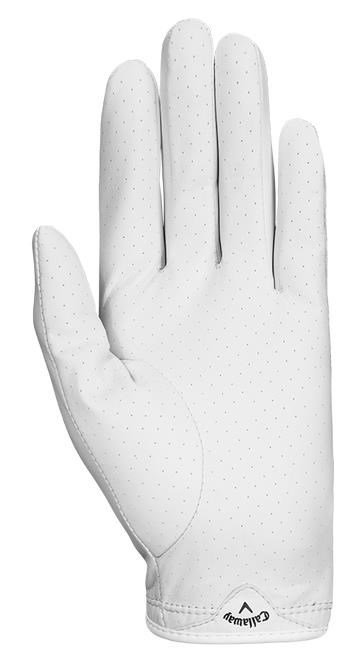 Callaway Dawn Patrol 19 ladies golf glove, white