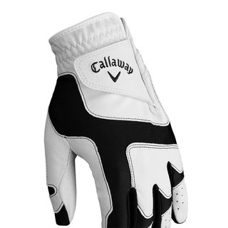 Callaway Opti Fit ladies golf glove, white/black