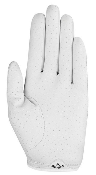Callaway X Spann 19 ladies golf glove, white