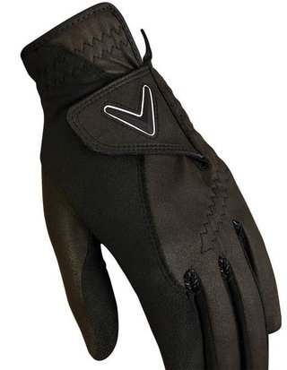 Callaway Opti Grip Rain ladies golf gloves (pair), black
