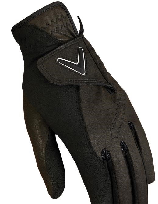 Callaway Opti Grip Rain ladies golf gloves (pair), black