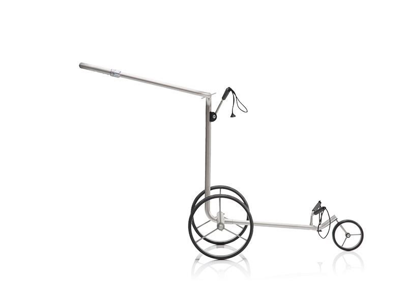 JuCad drive SL Titan Travel 2.0 electric trolley, titanium
