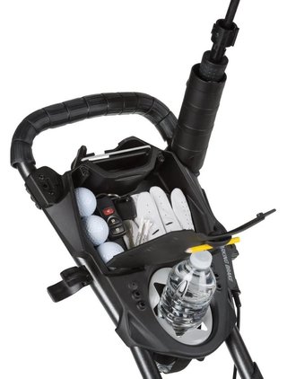 Bag Boy Compact C3 manual trolley, black/black
