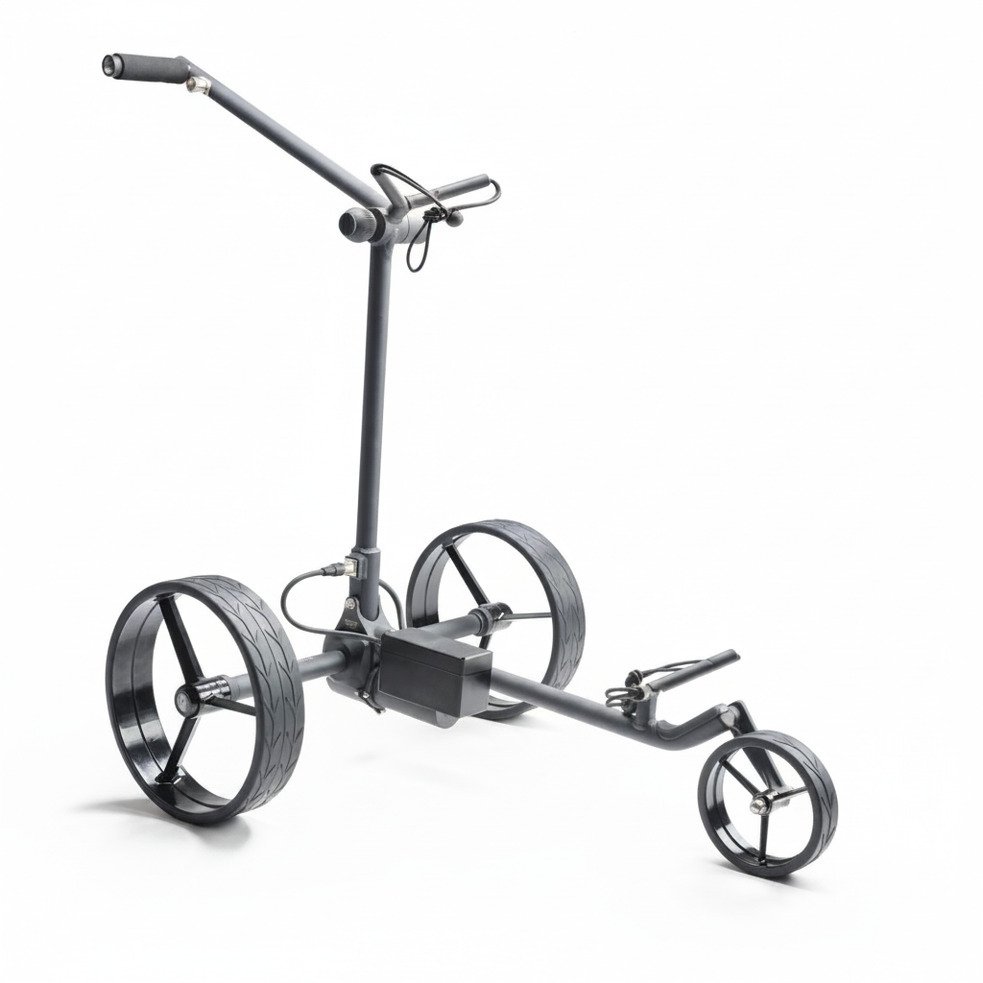 Davies Caddy SMART DHC electric trolley, black matt