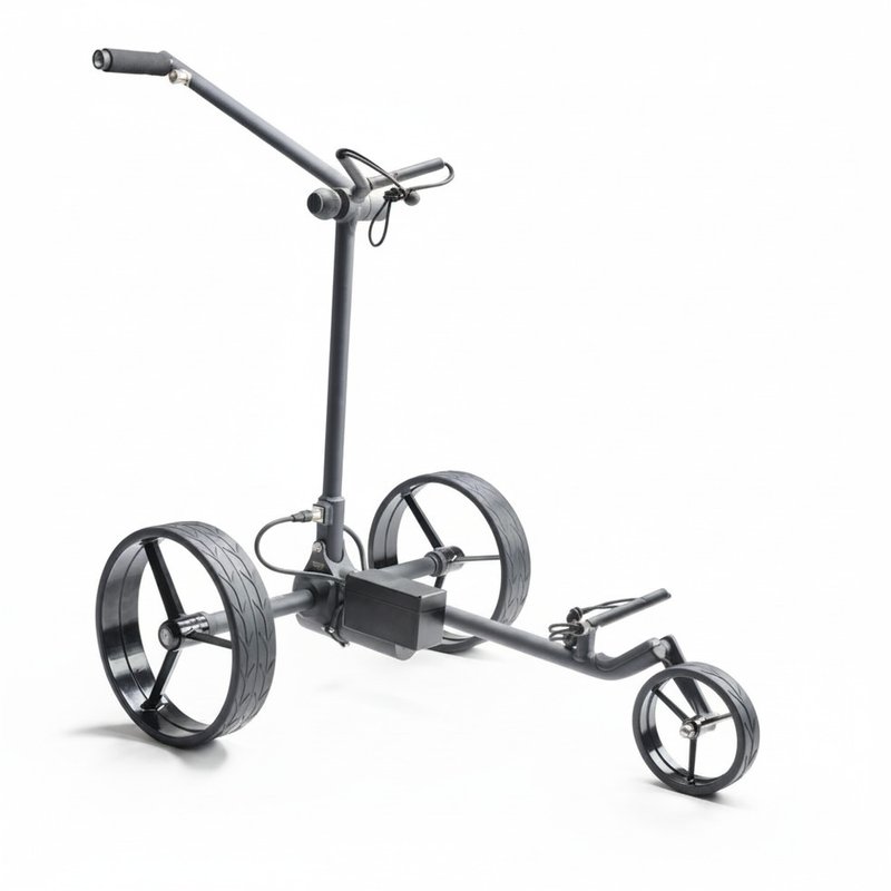 Davies Caddy SMART DHC electric trolley, black matt