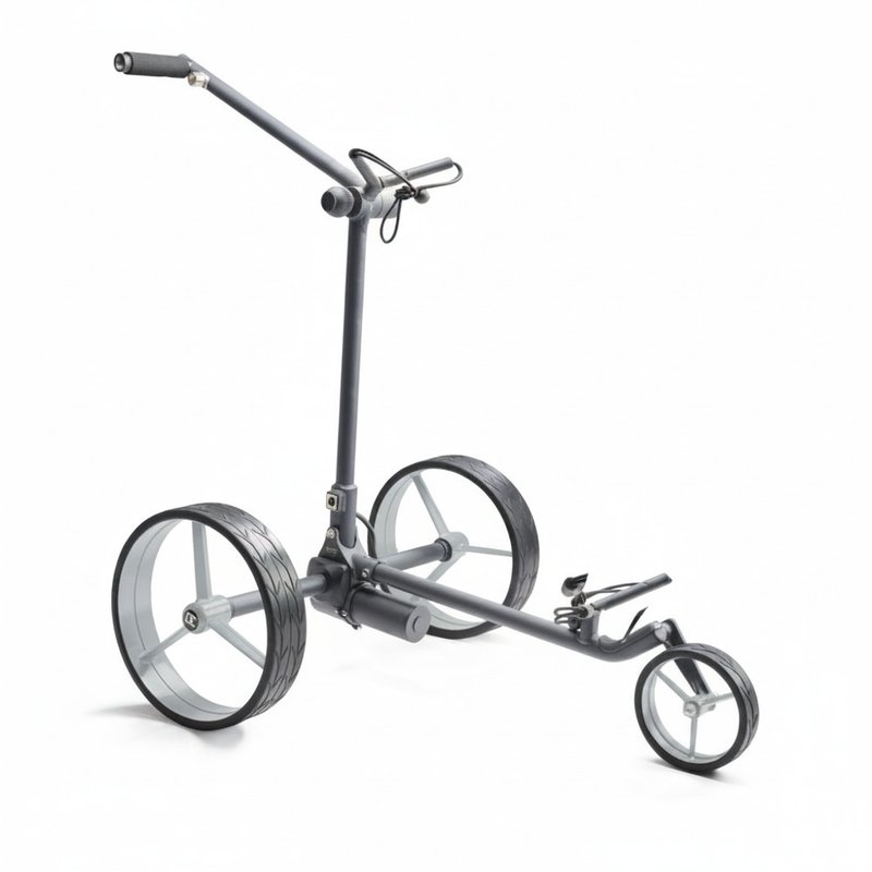 Davies Caddy SMART DHC electric trolley, black matt