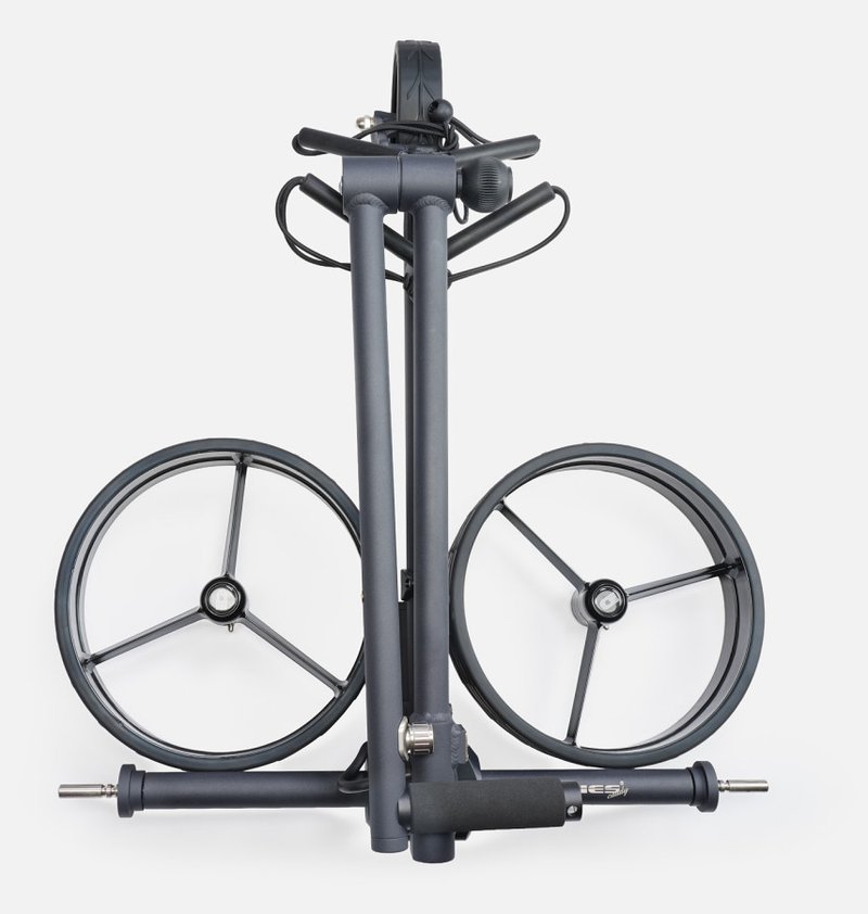 Davies Caddy SMART DHC electric trolley, black matt