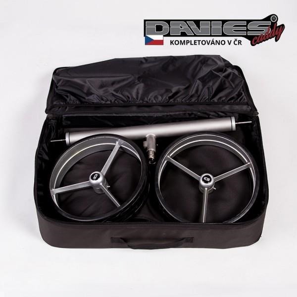 Davies Caddy Premium travel bag (with battery pocket), black
