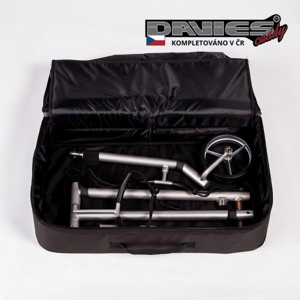 Davies Caddy Premium travel bag (with battery pocket), black
