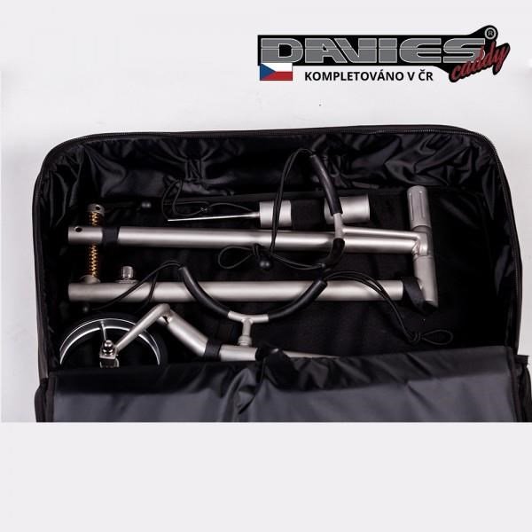 Davies Caddy Premium travel bag (with battery pocket), black