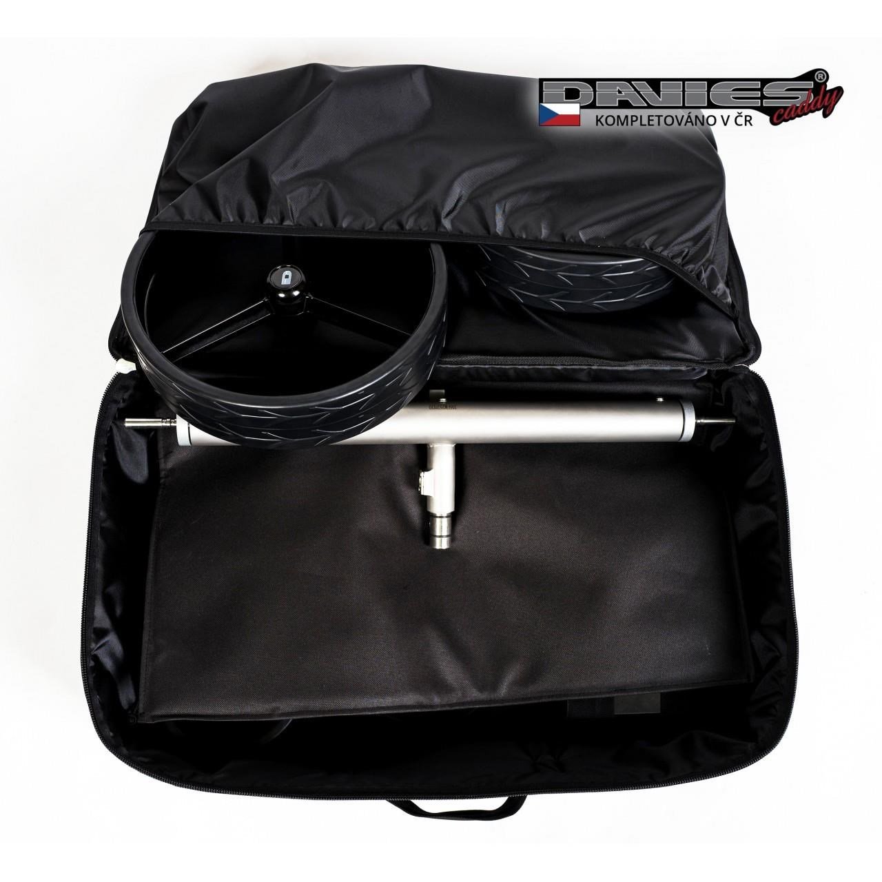 Davies Caddy Premium travel bag (with battery pocket), black