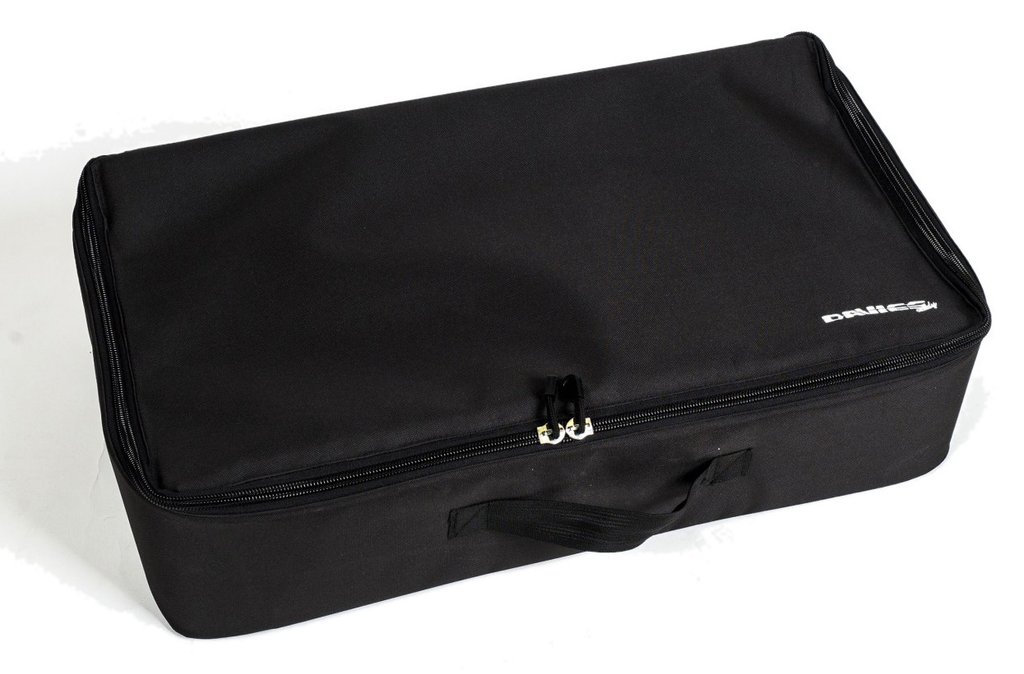 Davies Caddy Premium travel bag (with battery pocket), black