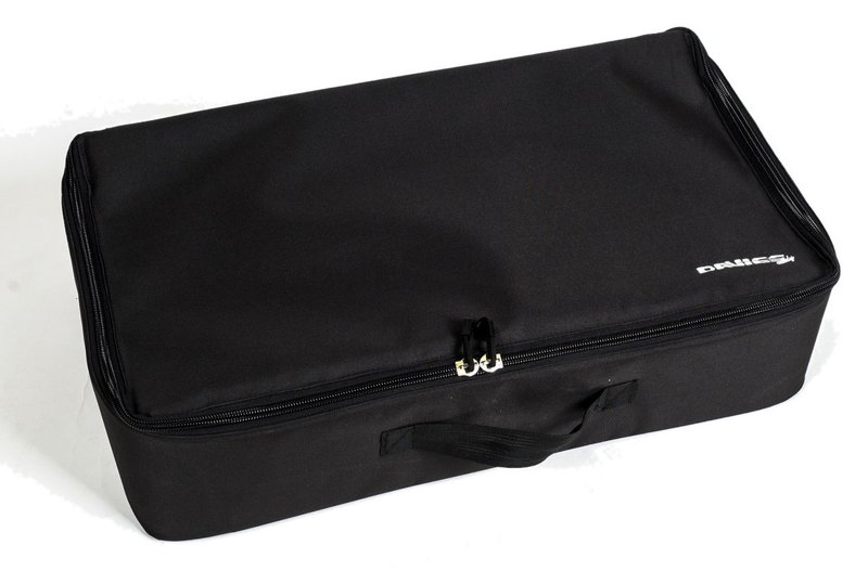 Davies Caddy Premium travel bag (with battery pocket), black