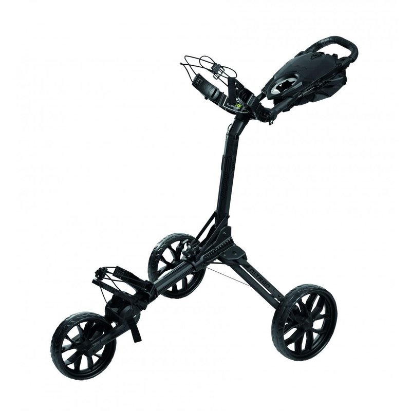 Bag Boy Nitron Auto-Open manual trolley, black/black