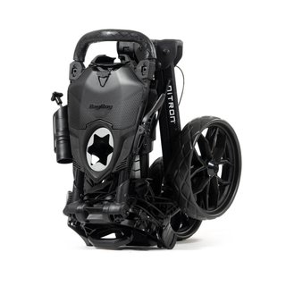 Bag Boy Nitron Auto-Open manual trolley, black/black