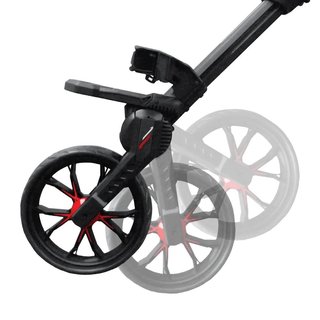 Bag Boy Nitron Auto-Open manual trolley, silver/black