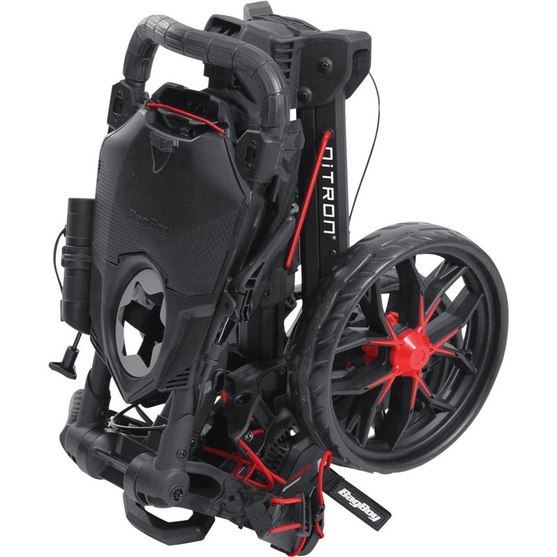 Bag Boy Nitron Auto-Open manual trolley, silver/black