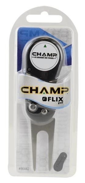Champ FLIX Lite Divot Repair Tool, black