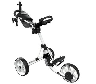 Clicgear M4 manual trolley, matt white