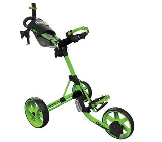 Clicgear M4 manual trolley, matt lime