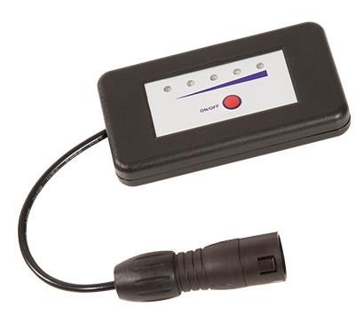 JuCad Charge Level Indicator for JuCad Powerpacks (version 1.0), Plug connection