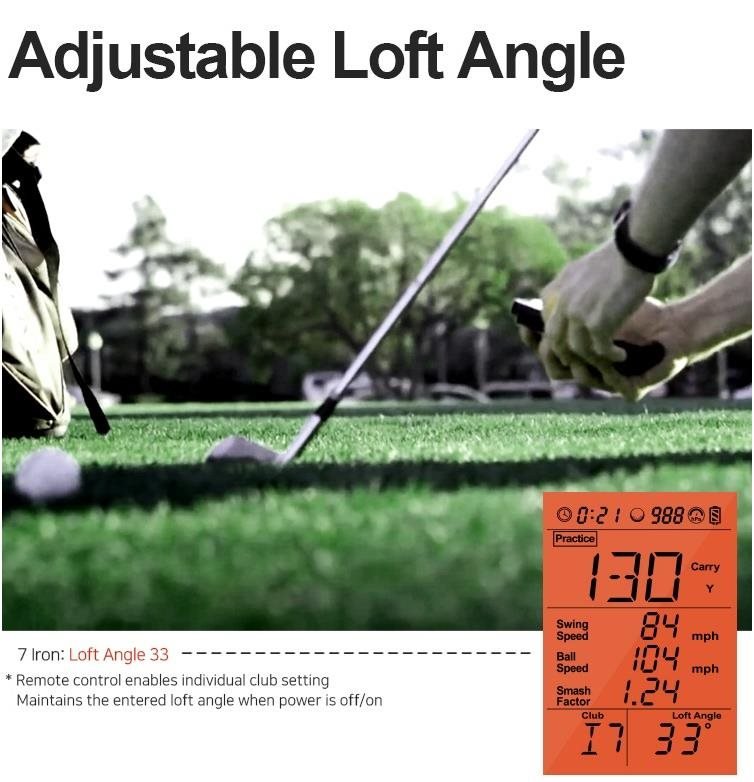 Voice Caddie Swing Caddie Launch Monitor SC200+ Black