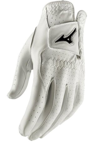 Mizuno Tour mens golf glove, white