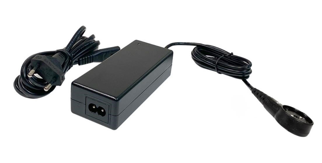 JuCad Charger for JuCad Powerpack 100/240V, Magnetic plug (powerclip)