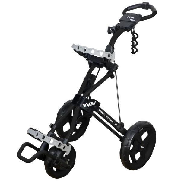 Clicgear Rovic RV3J junior trolley, charcoal/black