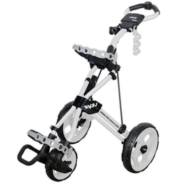 Clicgear Rovic RV3J junior trolley, arctic white