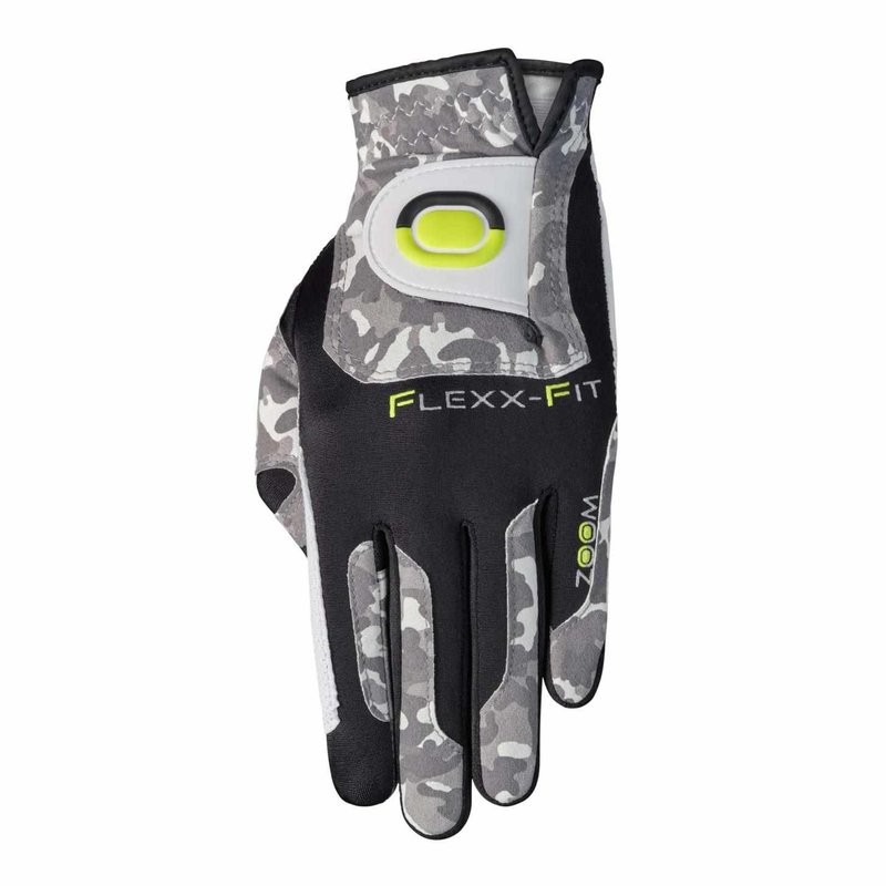 Zoom Zoom Weather mens golf glove, white/camouflage