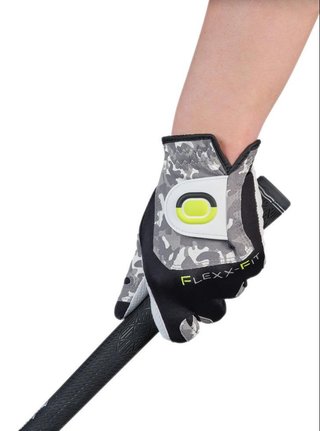 Zoom Zoom Weather mens golf glove, white/camouflage