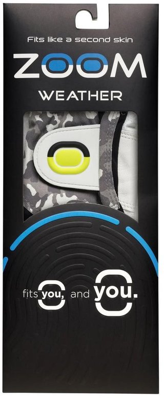 Zoom Zoom Weather ladies golf glove, white/camouflage