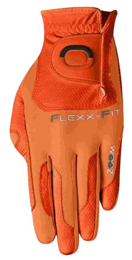 Zoom Zoom Weather mens golf glove, orange
