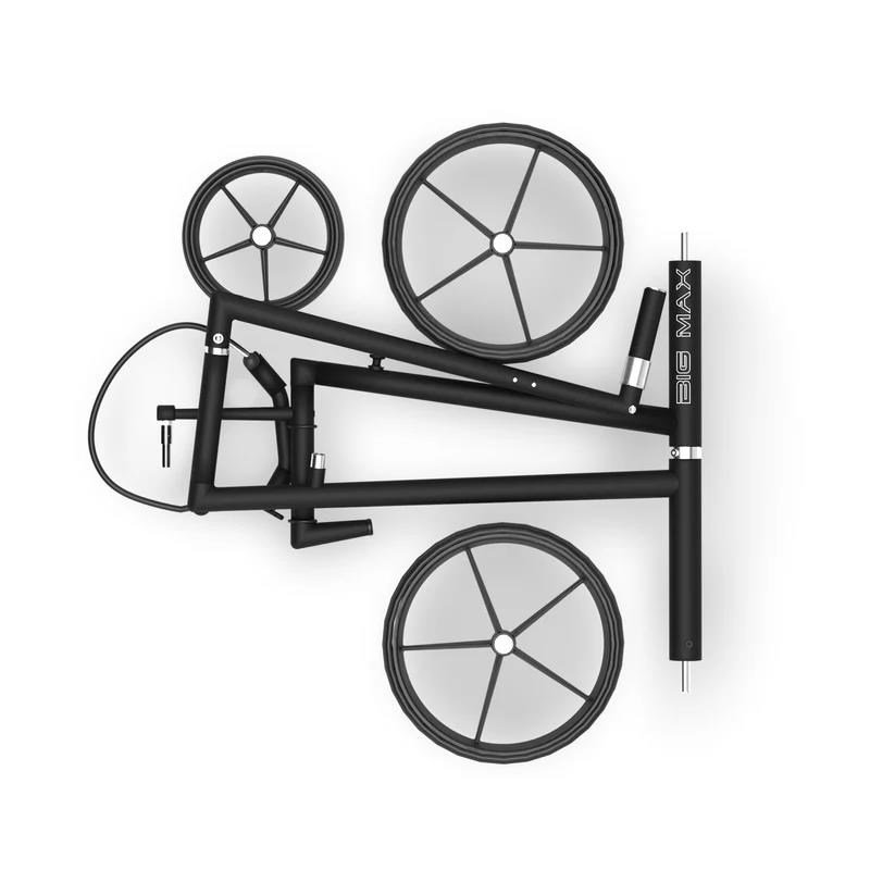 Big Max e-LITE 3 PHANTOM electric trolley, black