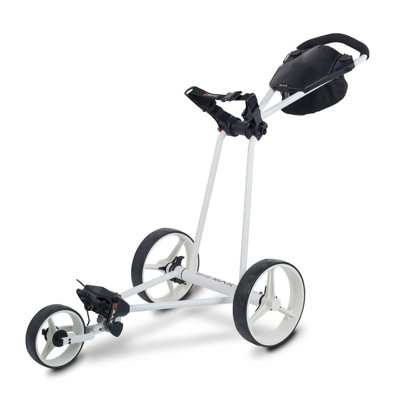 Big Max Ti Lite manual trolley, white