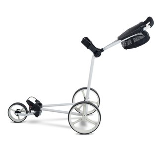 Big Max Ti Lite manual trolley, white