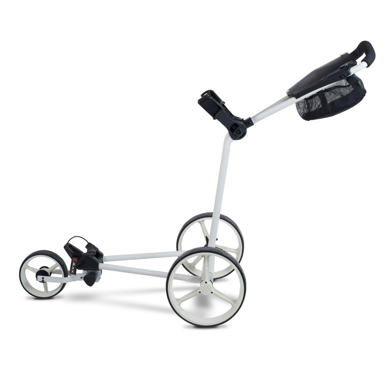 Big Max Ti Lite manual trolley, white