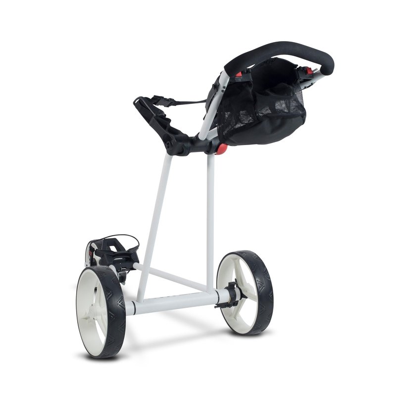 Big Max Ti Lite manual trolley, white