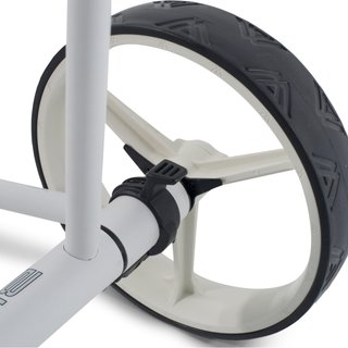 Big Max Ti Lite manual trolley, white